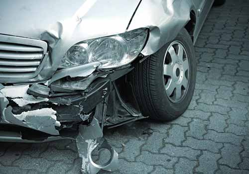 Automobile accident damage