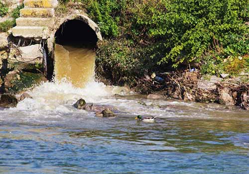 Environmental pollution runoff