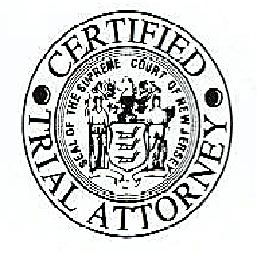 New Jersey Certified Trial Attorney